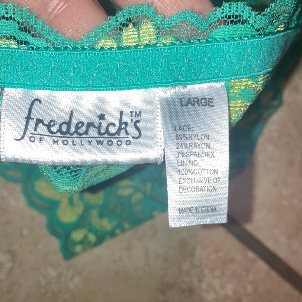 Fredericks of Hollywood Lingerie Size Large - Picture 3 of 3